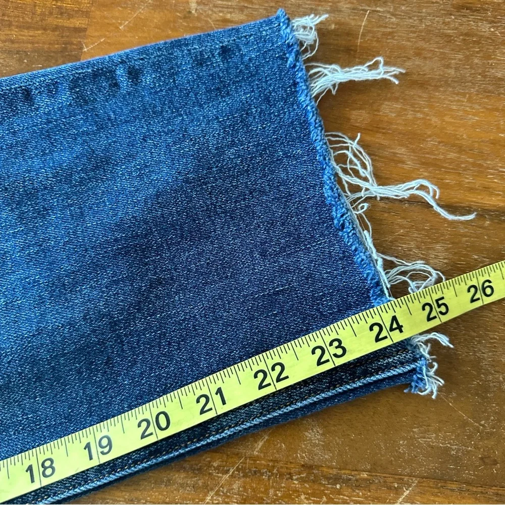 Kut from‎ the Kloth Juliet slouchy boyfriend raw hem denim jeans distressed 16